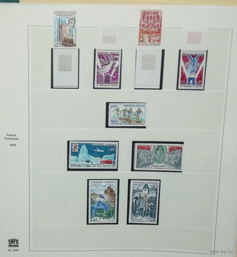 ФРАНЦИЯ.Хронология.РАСПРОДАЖА АЛЬБОМА ПОСТРАНИЧНО !Могут встречаться аккуратные наклейки! СОСТОЯНИЕ НА ФОТО !