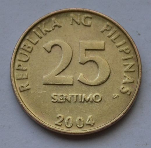 Филиппины, 25 сентимо 2004 г.  Магнитная.