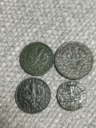 Монетки Польши гроши (1)