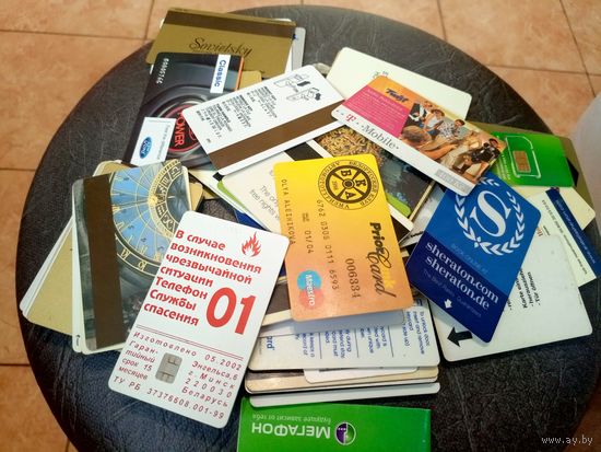 Карты-карточки разные 30шт\2