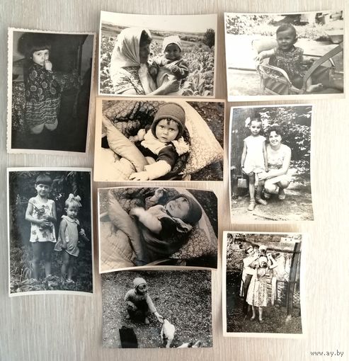 Фото. "Дети".  60-70-е годы. Цена за 1шт.