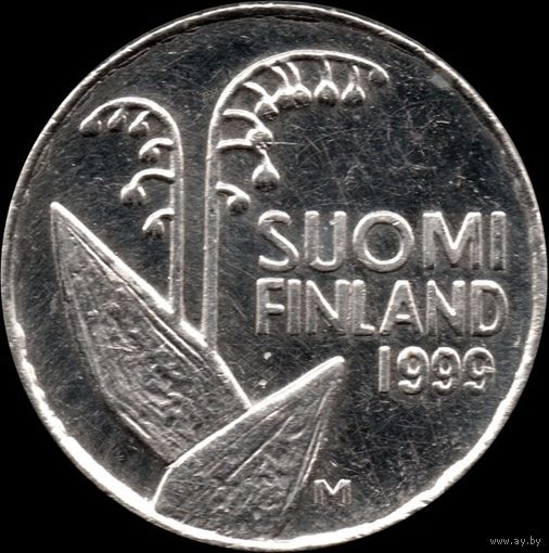Финляндия 10 пенни 1999 г. КМ#65 (27-5)