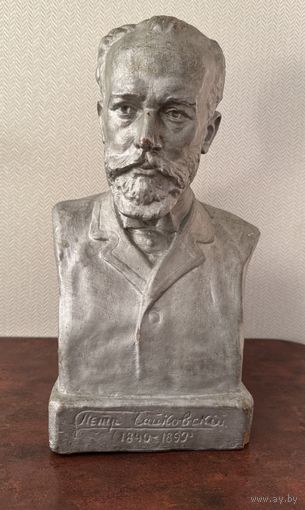 Бюст Чайковский Гжель
