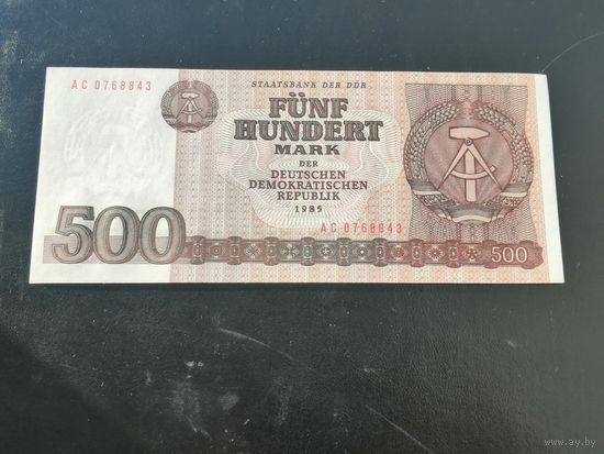 ГДР 500 марок 1985