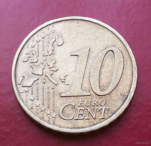 10 евроцентов 2002 (J) Германия #08