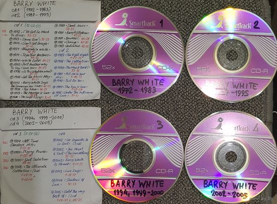 CD MP3 Barry WHITE - 4 CD