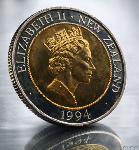 Монета  50центов 1994г Новая Зеландия