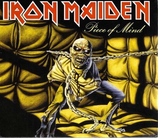 Iron Maiden "Piece Of Mind" DIGIPAK CD 1983/2015 made in USA