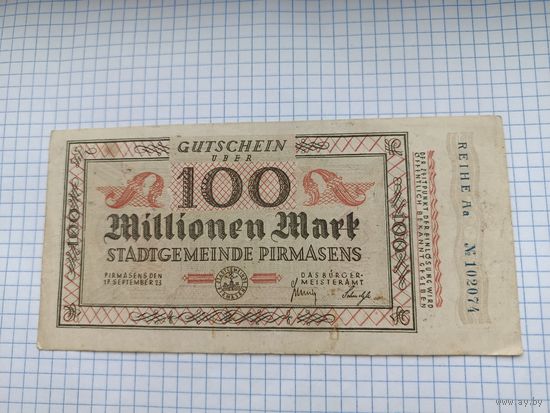 Германия  100 миллионов марок (13)