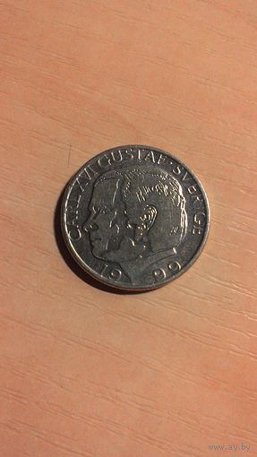 Швеция, 1 крона 1999 *