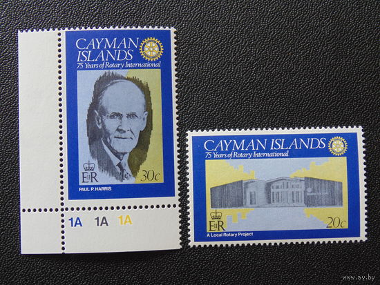 Британские Каймановы острова 1980 г.