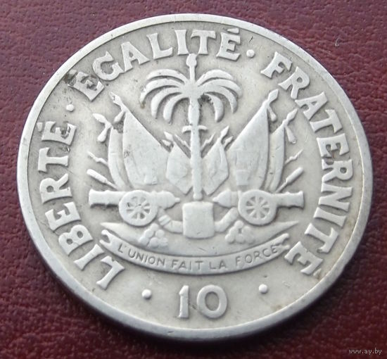 Гаити. 10 сантимов 1958