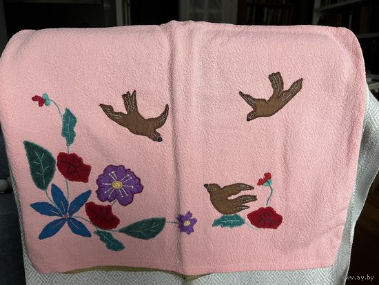 Панно Птицы, вышивка