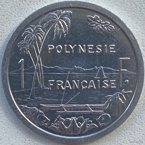 Французская Полинезия 1 франк 2001 г.