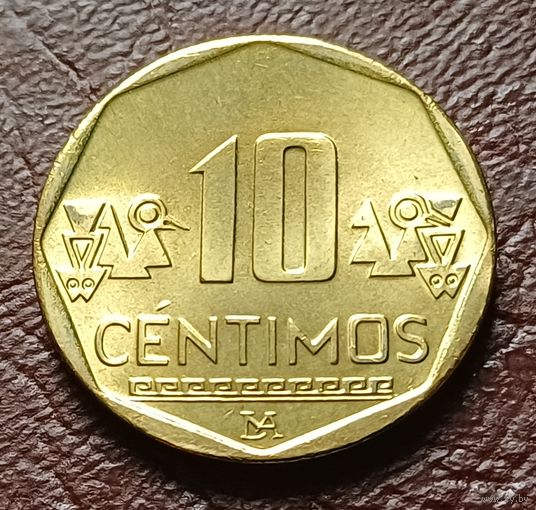 Перу 10 сентимо, 2019    ( 2-3-5 )