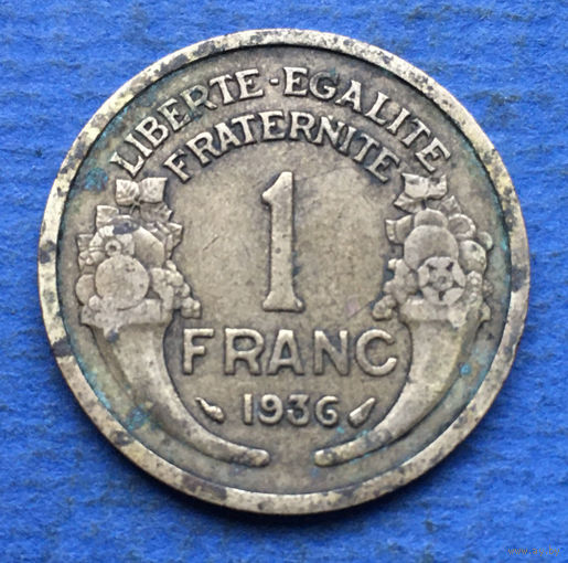 Франция франк 1936