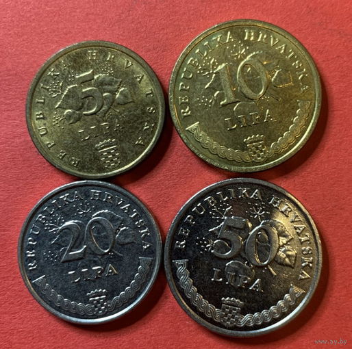Хорватия 4 монеты