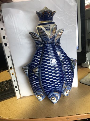 Бутылка гжель