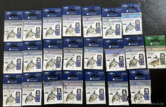 Крючки рыболовные - 65 пачек