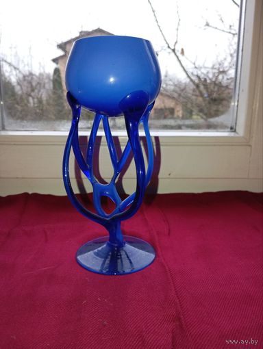 Подсвечник в морском стиле ручная работа стекло