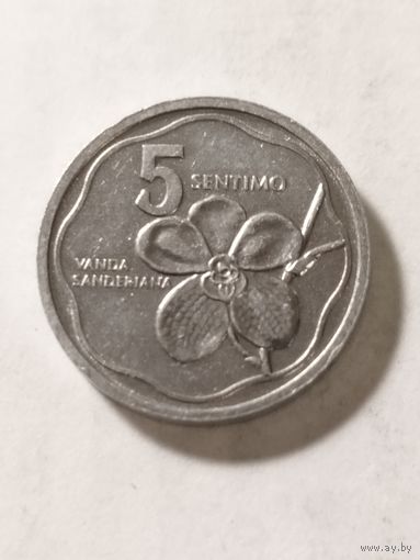 Филиппины 5 сентимо 1983