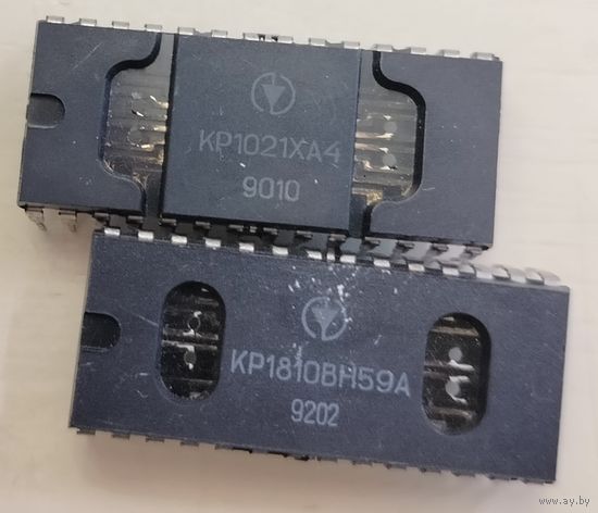Микросхема КР1810ВН59А программируемый контроллер прерывания (ПКП), КР1021ХА4 - схема декодера