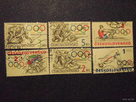 Чехословакия 1984г. спорт