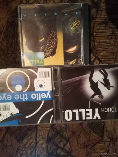 3 pcs audio CDs Albums YELLO