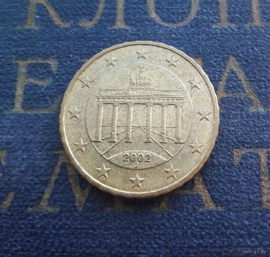 10 евроцентов 2002 (J) Германия #09