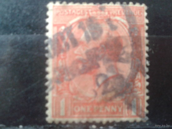Англия 1912 Король Георг 5 1 пенни