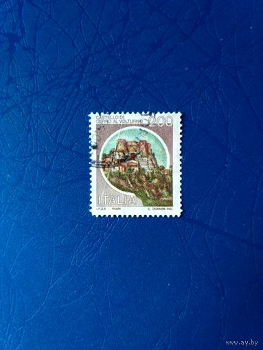 Италия. Замок. Стандартная марка из серии. 1980 (6)