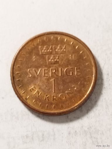 Швеция 1 крона 2016