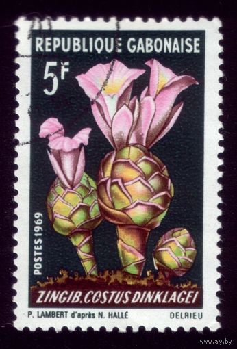 1 марка 1969 год Габон 343