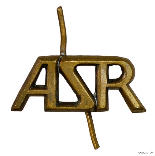 Лацканный знак Армии Словацкой Республики (ASR) в бронзе