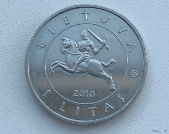 Литва. 1 лит 2010 года.