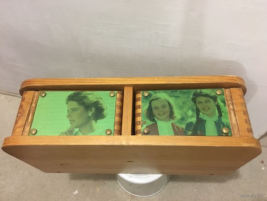 Секретер мини с выкатанными шуфлядками Редкий интересный Винтажный старинный времён СССР