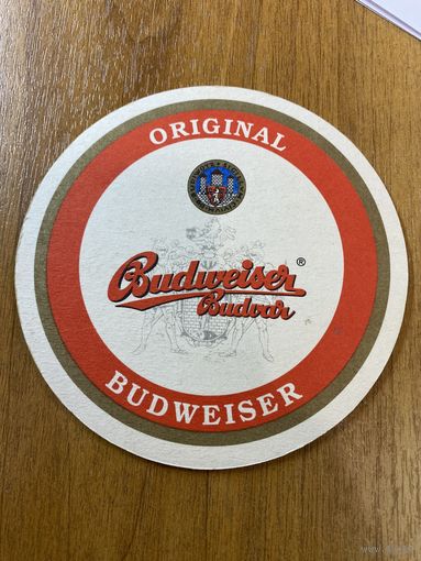 Подставка под пиво Budweiser No 16
