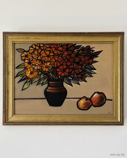 Картина в раме 70х54см