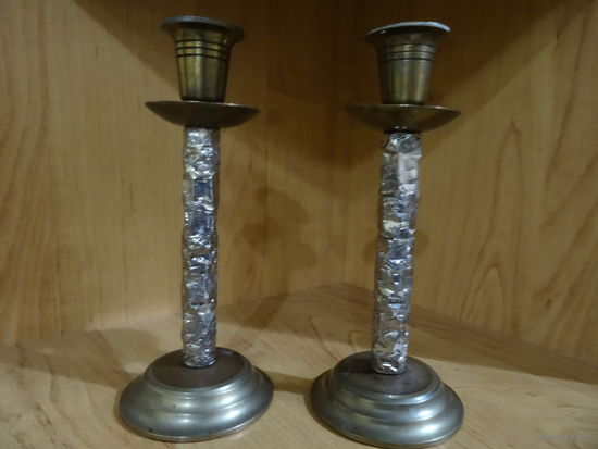Металлический подсвечник ( латунь?), винтаж СССР