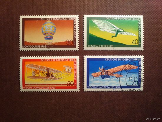 Германия .Западный Берлин 1978 г.История авиации./26а/.