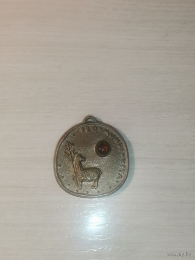 Католическая медаль "Pro Mundi Vita"-За жизнь мира.