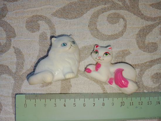 Маленькие  котики, кошечки из резины, игрушки для барби, кукол