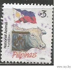Филиппины. Бык. Национальный флаг. 1993г. Mi#2269.