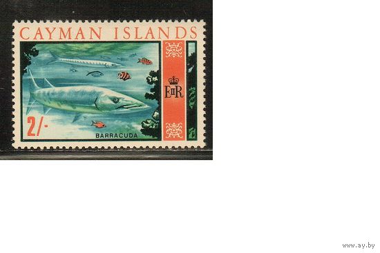 Кайманы-1969(Мих.222) , *    , Морская  Фауна ,Рыбы,