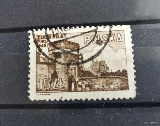 Польша 1948г. Филателистический конгресс 1948 года в Торуни. марки Польши