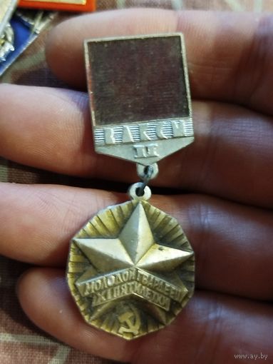 Молодой гвардеец 11й пятилетки