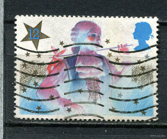 Великобритания - 1985 - Рождество 12Р - [Mi.1051] - 1 марка. Гашеная.  (Лот 3JC)-TG3P59