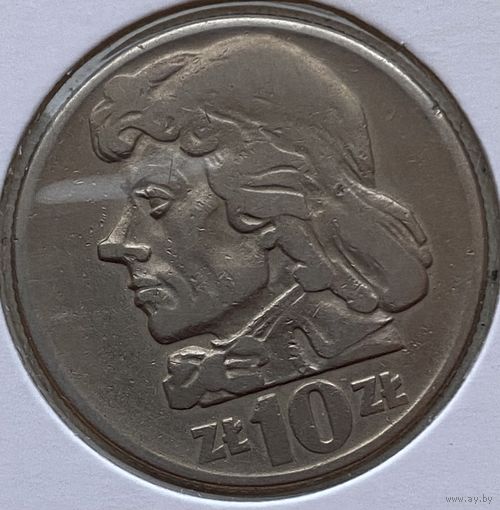 Польша 10 злотых 1960 г. Костюшко. В холдере