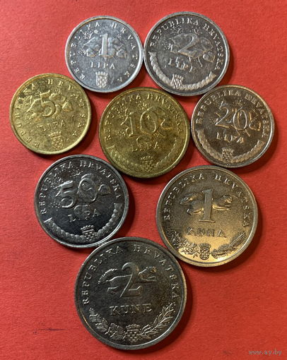 Хорватия 8 монет