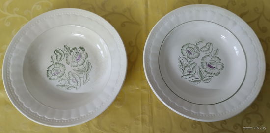 Тарелка. Каменнобродский фаянсовый завод (Каменнобродск).1960-1970 гг